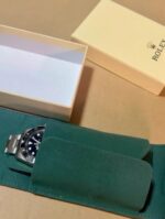 Rolex Leather Travel Watch Case with Box - Image 2