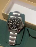 Rolex Leather Travel Watch Case with Box - Image 4