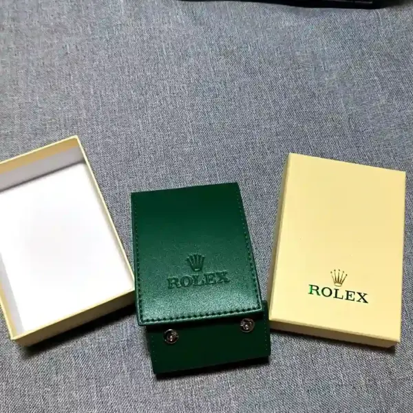 Rolex Leather Travel Watch Case with Box